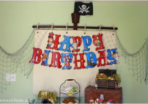 Pirate Birthday Party Decoration Ideas Jake and the Neverland Pirates Party Decorations events