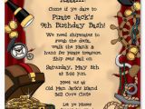 Pirate themed Birthday Party Invitations Birthday Invites How to Create Pirate Birthday Party