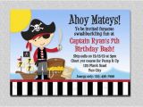 Pirate themed Birthday Party Invitations Pirate Birthday Invitation Pirate Party Birthday Invitation