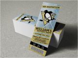 Pittsburgh Penguins Birthday Card Pittsburgh Penguins Birthday Party event Ticket Invitation