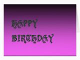 Plain Birthday Cards Happy Birthday Plain Two tone Pink Greeting Cards Zazzle