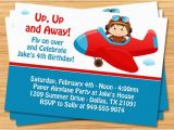 Plane Birthday Invitations Airplane Birthday Party Invitation