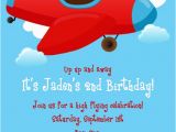 Plane Birthday Invitations Free Aeroplane Birthday Invitation Printables