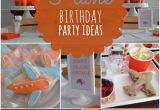 Planes Birthday Decorations Boy 39 S Plane themed Birthday Party Ideas Spaceships and