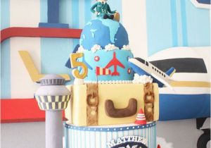 Planes Birthday Decorations Kara 39 S Party Ideas Airplane 5th Birthday Party Kara 39 S