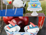 Planes Birthday Decorations Little Pilot Airplane Inspired Birthday Party Ideas
