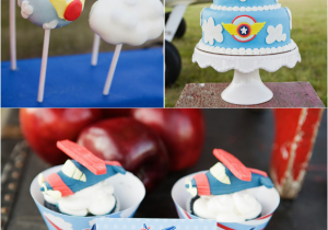 Planes Birthday Decorations Little Pilot Airplane Inspired Birthday Party Ideas