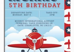 Planes Birthday Party Invitations Bridal Shower Invitation Templates Airplane Birthday