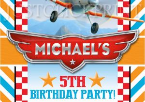 Planes Birthday Party Invitations Planes Dusty Airplane Birthday Party Invitation Printable