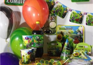 Plants Vs Zombies Birthday Decorations Plants Vs Zombies Happy Birthday Party Pack Supplies Free