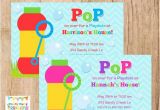 Playdate Birthday Party Invitations Bubbles Playdate or Birthday Invitation 2 to Choose You