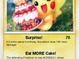 Pokemon Birthday Card Maker Pokemon Birthday Pikachu 5 5 Surprise My Pokemon Card