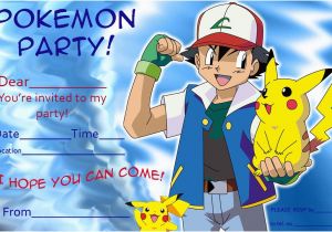 Pokemon Birthday Invitation Templates Free 50 Free Birthday Invitation Templates You Will Love