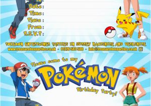 Pokemon Birthday Invitation Templates Free Free Pokemon Printable Invitation orderecigsjuice Info