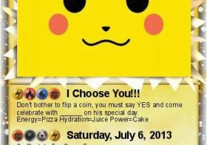 Pokemon Birthday Invitation Templates Free Pokemon Birthday Invitation orderecigsjuice Info