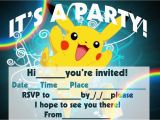 Pokemon Birthday Invitation Templates Free Pokemon Birthday Invitation Templates Free Cleaning