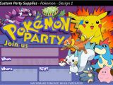 Pokemon Birthday Invitation Templates Free Pokemon Birthday Party Invitations 8 Pack Australia Ebay