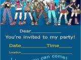 Pokemon Birthday Invitation Templates Free Pokemon Invitation Printable Free