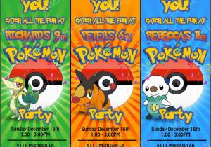 Pokemon Birthday Party Invitation Wording Invitation Ideas Pokemon Birthday Party Invitation