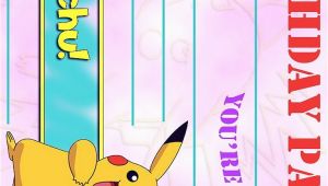 Pokemon Birthday Party Invitation Wording Pokemon Birthday Invitation