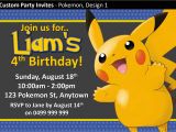 Pokemon Birthday Party Invitation Wording Pokemon Birthday Invitations Free Egreeting Ecards