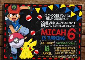 Pokemon Birthday Party Invitation Wording Pokemon Party Invitations Ideas Party Xyz