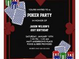 Poker Birthday Party Invitations Most Popular 40th Birthday Party Invitations