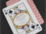 Poker Birthday Party Invitations Poker Night Invitation Template Download Print