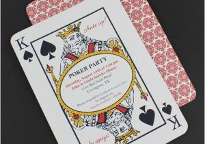 Poker Birthday Party Invitations Poker Night Invitation Template Download Print