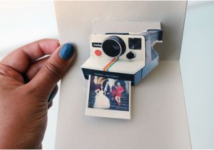 Polaroid Camera Pop Up Birthday Card with Printable Template How to Make A Diy Polaroid Pop Up Card