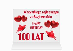 Polish Birthday Cards Happy Birthday In Polish Greeting Card Zazzle