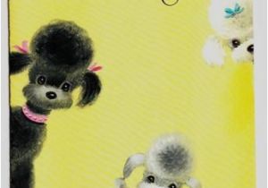 Poodle Birthday Cards 17 Best Images About Gorgeous Poodle Art On Pinterest