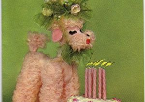 Poodle Birthday Cards Birthday Poodle Poodles Pinterest Kitsch Feliz Y 14