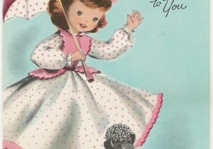 Poodle Birthday Cards Happy Birthday to You Poodles Vintage Birthday Cards