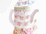 Pop Up 80th Birthday Cards Pop Up Tea Pot 80th Birthday Card Clintons