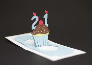 Pop Up Birthday Card Template Birthday Pop Up Card Detailed Cupcake Tutorial Creative