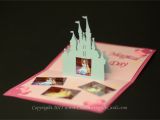 Pop Up Birthday Card Template Castle Pop Up Card Tutorial Creative Pop Up Cards