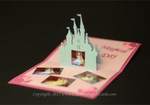 Pop Up Birthday Card Template Castle Pop Up Card Tutorial Creative Pop Up Cards