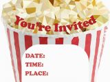 Popcorn Birthday Party Invitations 33 Best Party Ideas for Kids Party Games Birthday Cards