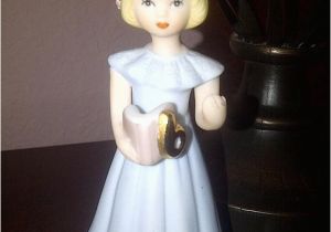 Porcelain Birthday Girls Enesco Birthday Girl Age 6 Porcelain Figurine by