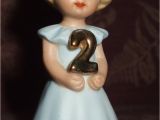 Porcelain Birthday Girls Enesco Growing Up Birthday Girl Porcelain Figurine Age 2