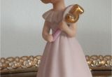 Porcelain Birthday Girls Growing Up Birthday Girl Porcelain Figurine Age 5 Made In 1981