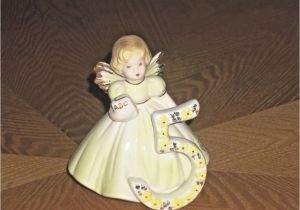 Porcelain Birthday Girls Josef orginal Birthday Girl Porcelain Figurine Number 5