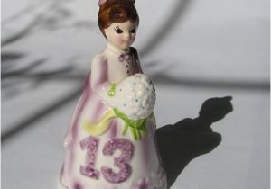 Porcelain Birthday Girls Vintage Porcelain Ceramic 13th Birthday Girl by Auntysteeks