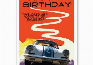 Porsche Birthday Card 356 Porsche Birthday Card by Hi Octane Industries Men