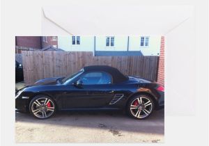 Porsche Birthday Card Boxster Greeting Cards Card Ideas Sayings Designs