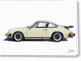 Porsche Birthday Card Porsche 911 Carrera Digital Art by Alain Jamar