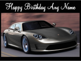 Porsche Birthday Card Porsche Panamera Birthday Card