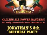 Power Rangers Birthday Invitation Template Free Printable Power Rangers Birthday Party Invitations