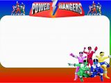 Power Rangers Birthday Invitation Template Power Rangers Free Printable Invitations Oh My Fiesta